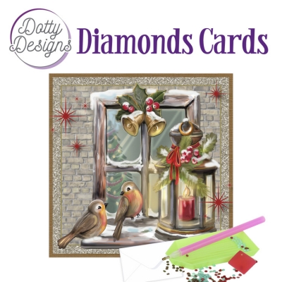 Dotty Designs Diamond Cards - Candle in the Window